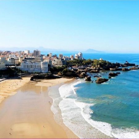 Studio Front De Mer Avec Piscine Et Balcon A Biarritz - Fr-1-3-412 Buitenkant foto